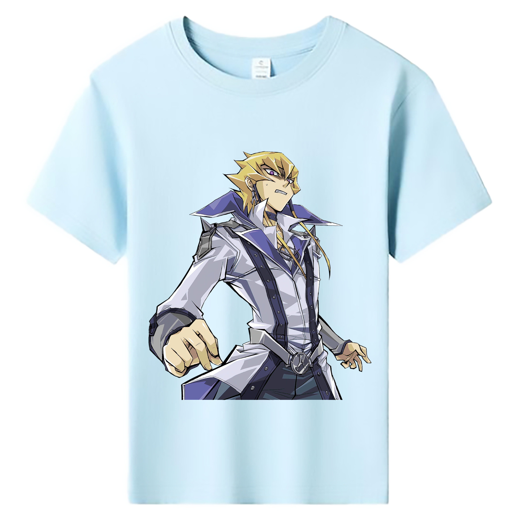 （画像用） 遊☆戯☆王 Yu-Gi-Oh! 綿100％キッズTシャツ（フロントプリント）
